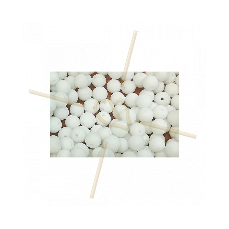 Howlite natural stone 6mm