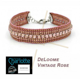 Kit armband DeLoom Vintage Rose