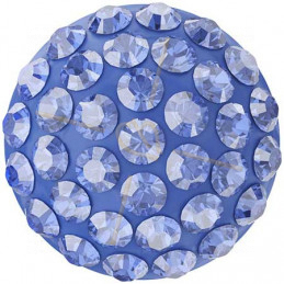 Cabochon Pavé Swarovski 12mm Sapphire 86601