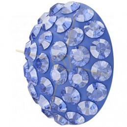 Cabochon Pavé Swarovski 12mm Sapphire 86601