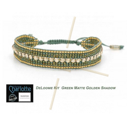 Kit armband DeLoome Green Matte