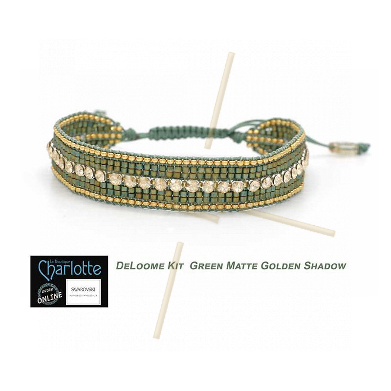 Kit bracelet DeLoome Green Matte