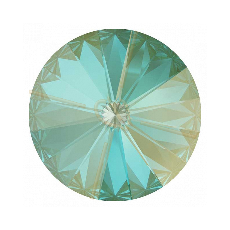 Swarovski 1122 - 14mm Rivoli Silky Sage DeLite L147D