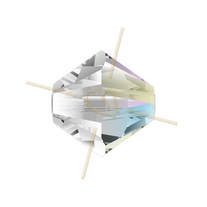 3mm Crystal Shimmer Swarovski Toupie 001shim