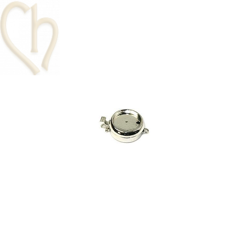  fermoir 1-rang pour cabochon 12mm
