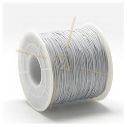 Macramé cord 0.5mm polyester Light Grey