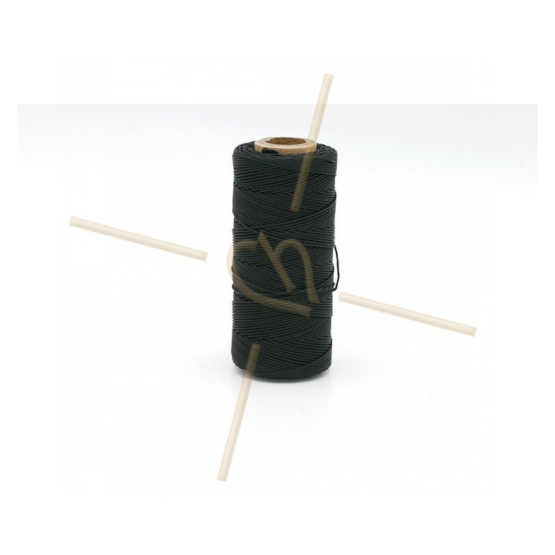Macramé touw 0.5mm polyester Premium Quality zwart