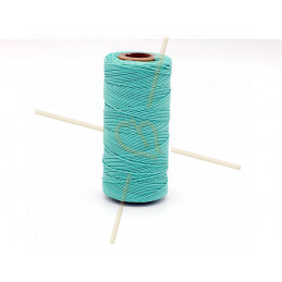 Macramé cord 0.5mm polyester Premium Quality Aquamarine