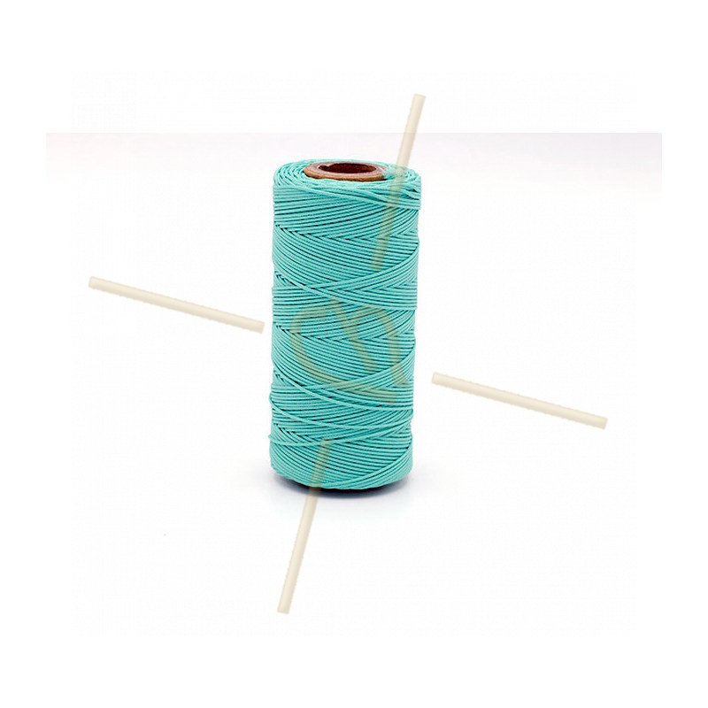 Macramé cordon 0.5mm polyester Premium Quality Aquamarine