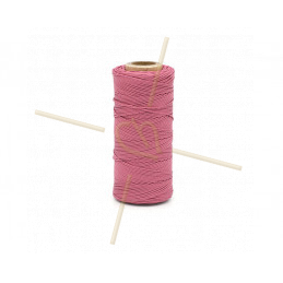 Macramé cordon 0.5mm polyester Premium Quality Fuchsia