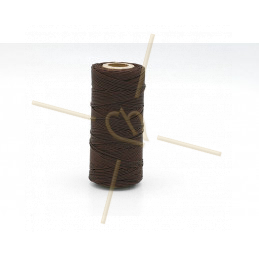 Macramé touw 0.5mm polyester Premium Quality Bruin