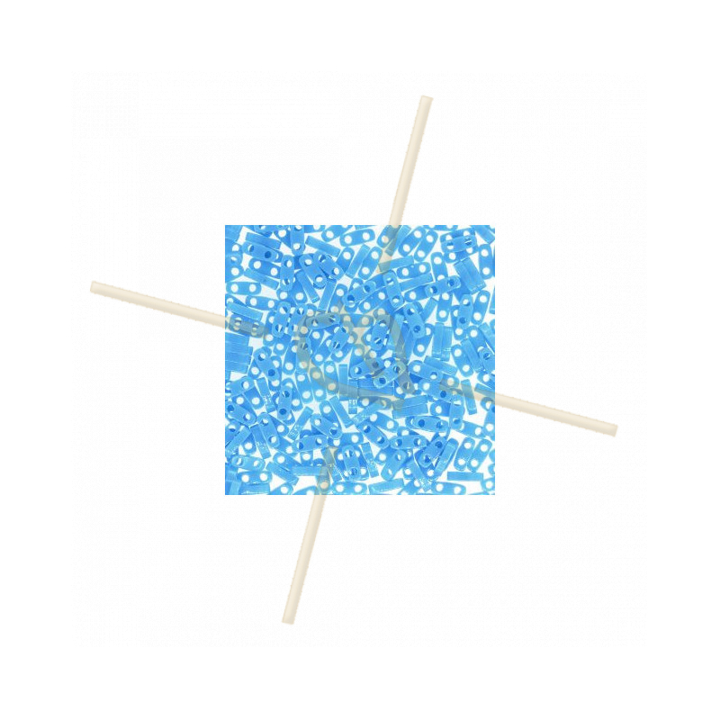 Miyuki Quarter Tila Opaque Turquoise Blue QTL-413