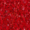 Half Tila Miyuki 5*2mm Opaque Red HTL-408