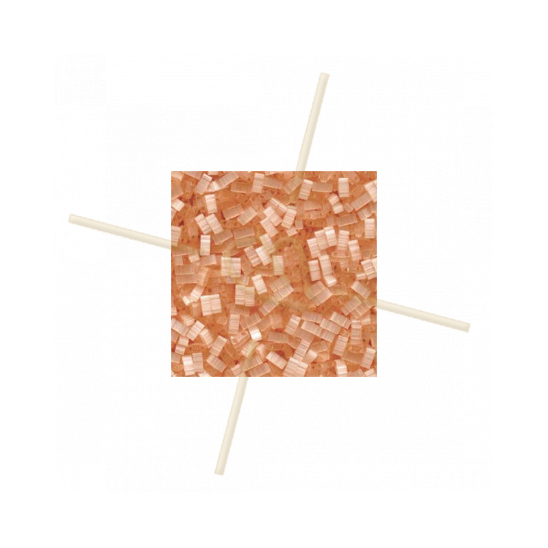 Half Tila Miyuki 5*2mm Silk Pale Light Coral HTL-2555 Half Tila Miyuki 5*2mm Silk Pale Light Coral HTL-2555