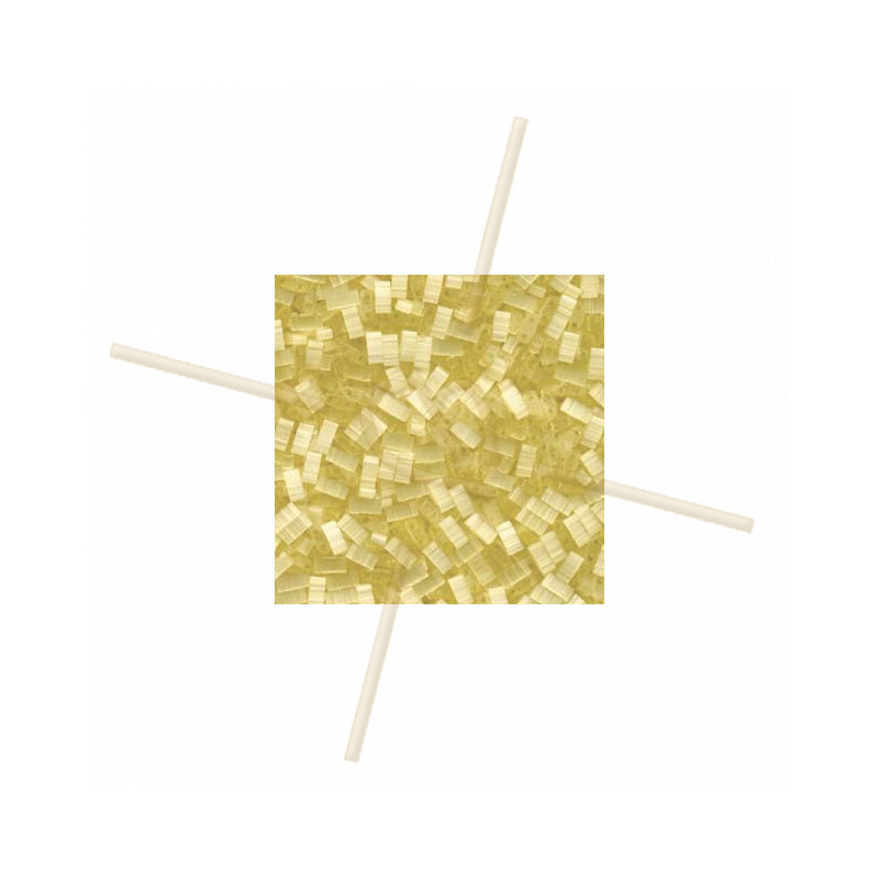 Half Tila Miyuki 5*2mm Silk Pale Yellow HTL-2554