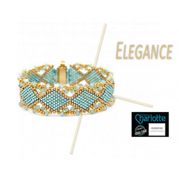 Kit Bracelet Elegance Turquoise Gold