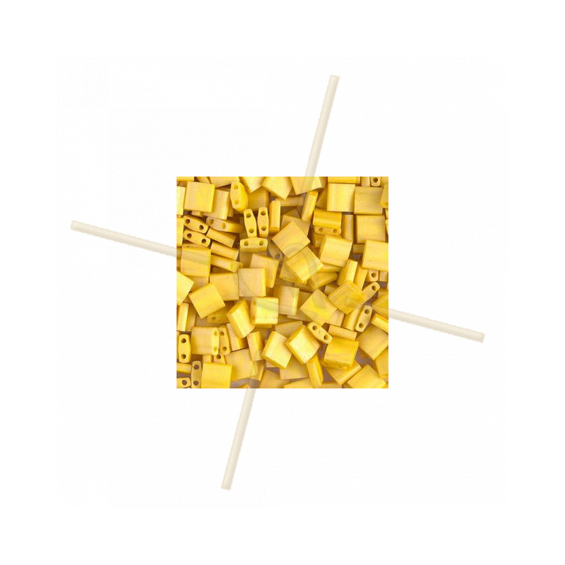 Tila bead Miyuki Yellow Opaque Mat TL-2311
