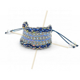 Kit armband Mirthe Blauw