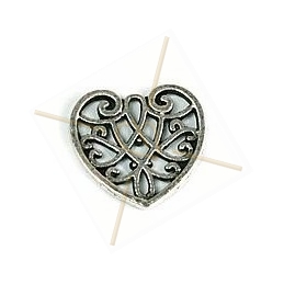 heart deco 13mm