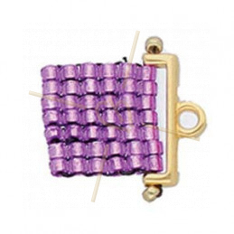 Cymbal Finding  - Topolia II - Delica - Embout Gold Plated