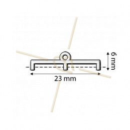 Cymbal Finding  - Topolia III- Delica - Embout Rhodium