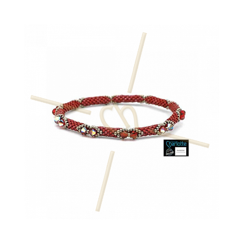 Kit Bangle armband Magenta