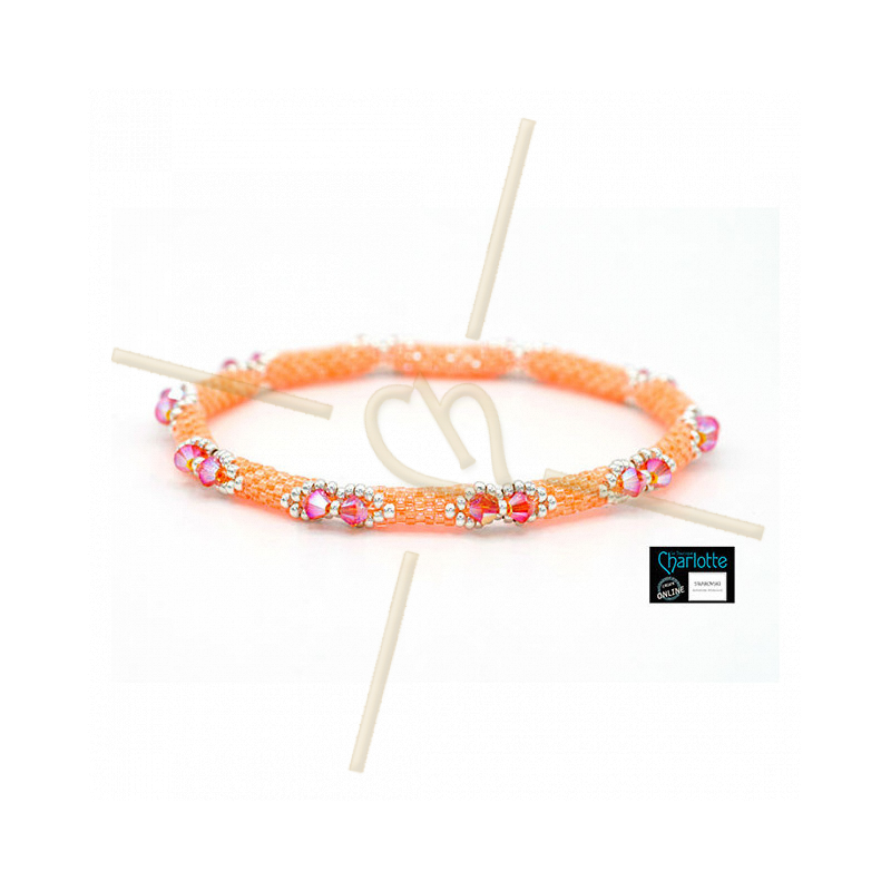 Kit Bangle armband Luminous Creamsicle