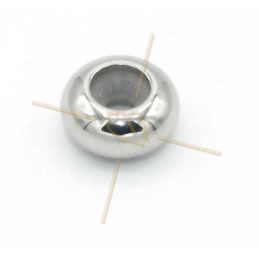 Ring Staal 8mm met rubber...