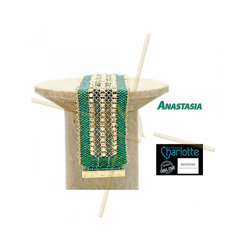 Kit armband Anastasia Babilule Green