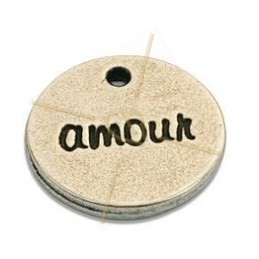 pendentif "amour" 15mm
