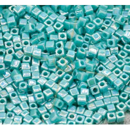 Miyuki Cube 1.8mm Turquoise Green Opaque