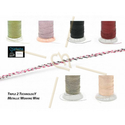 Fil Poly Metallic 0.8mm Blue Metallic