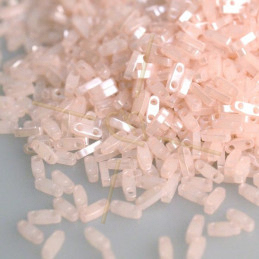 Half Tila Miyuki 5*2mm Pink Pearl Ceylon 519