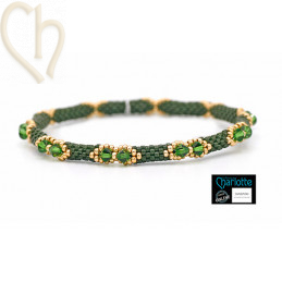 Kit Bangle armband Frosted Green