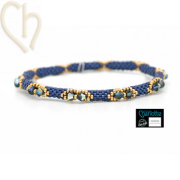 Kit Bangle armband Blue Mariner