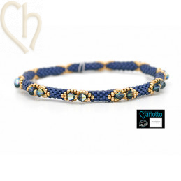 Kit Bangle Bracelet Blue Mariner