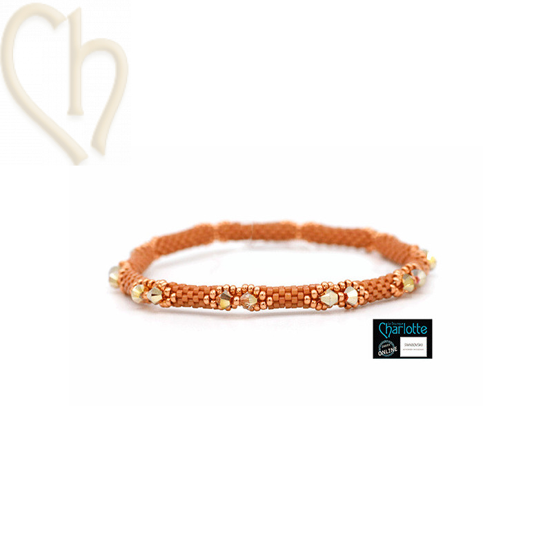 Kit Bangle Bracelet Cedar Gold