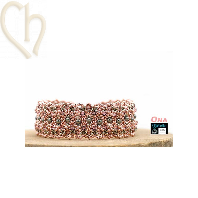 Kit bracelet Ona Galanised Pink