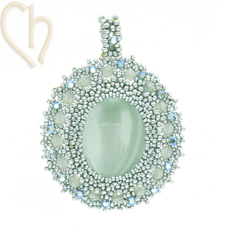 Pendant Camille Turquoise Groen