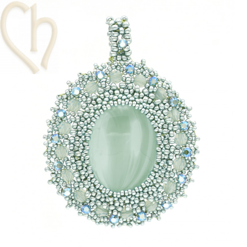 Pendentif Camille Turquoise Groen