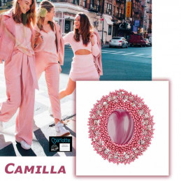 Pendentif Camille Rose