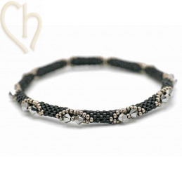 6 Kits Bangle Bracelet Shades of Grey