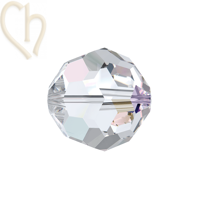 Preciosa Crystal Round Bead 4mm Crystal AB