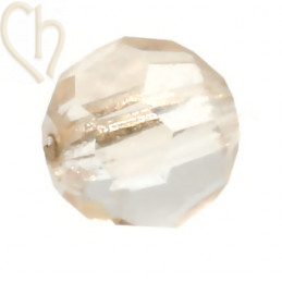 Preciosa Crystal Round Bead 4mm Honey