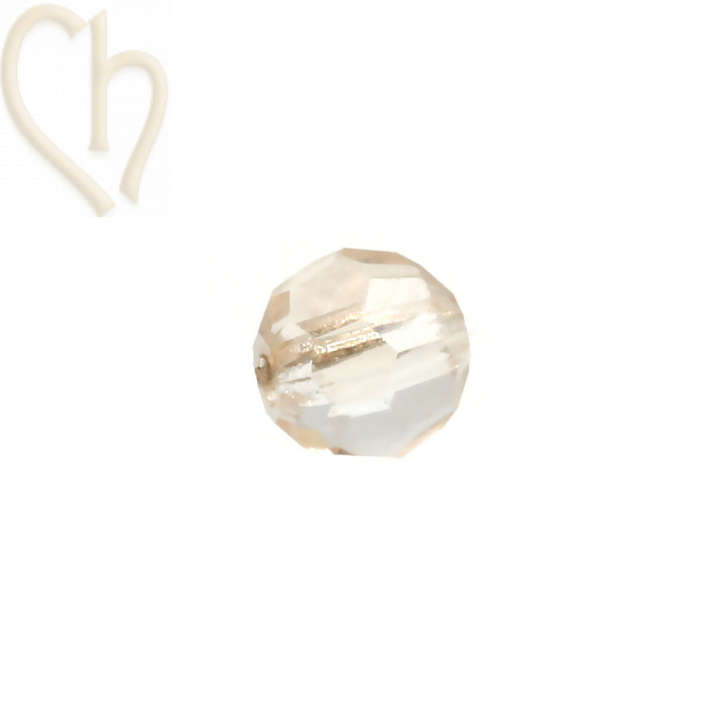 Preciosa Crystal Round Bead 4mm Honey