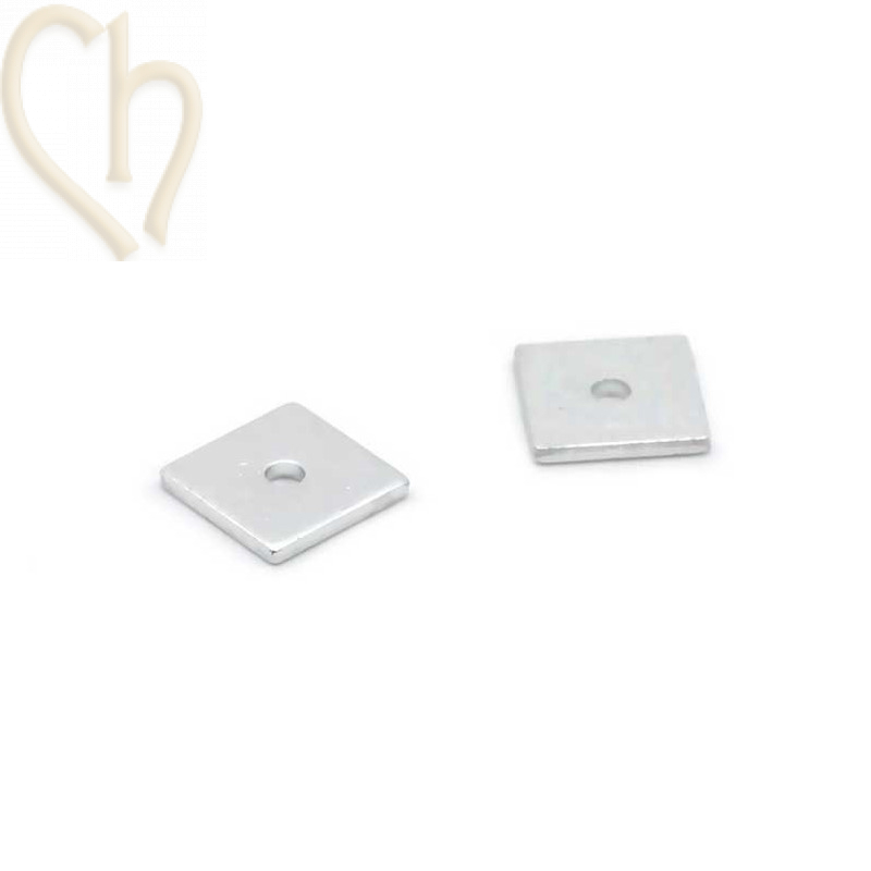 intercalaire carré aluminium 8mm