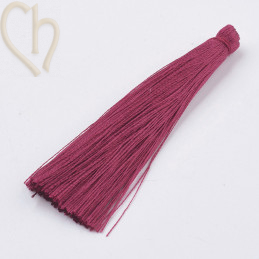 Tassel polyester 70mm Red