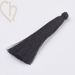 Tassel polyester 70mm Black