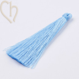 Tassel polyester 70mm Blue