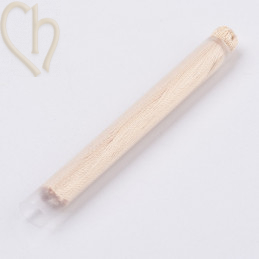 kwastje polyester 70mm beige